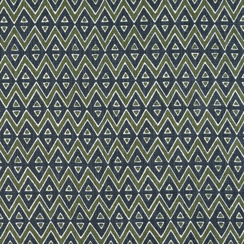 Tiburon Green and Bluestone Fabric - F913235 - Thibaut Fabric