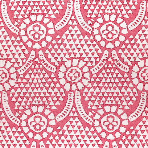 Chamomile Pink Fabric - F914316 - Thibaut Fabric