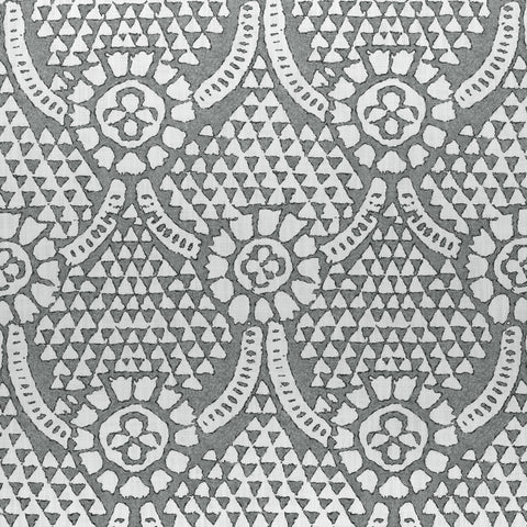 Chamomile Grey Fabric - F914317 - Thibaut Fabric