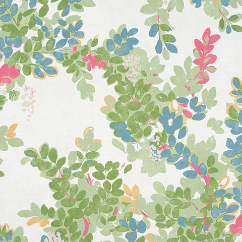 Central Park Green Fabric - F914333 - Thibaut Fabric
