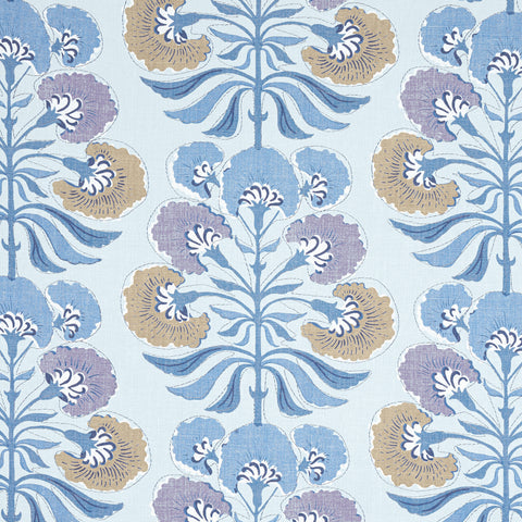 Tybee Tree Lavender and Blue Fabric - F916216 - Thibaut Fabric