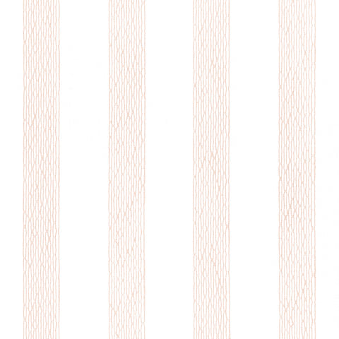 cypress stripe clay fabric - fww8265 - thibaut fabric