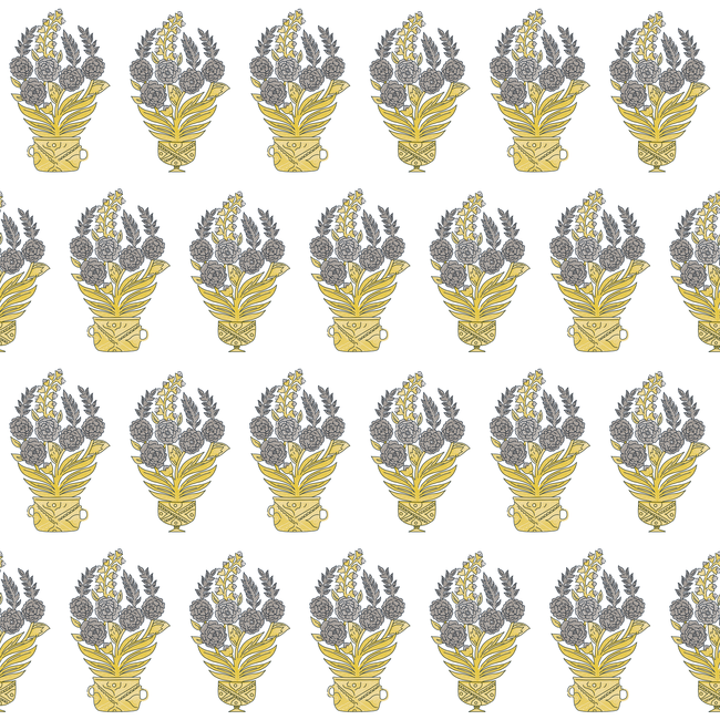gaston y daniela - celorio wallpaper - ocre - lcw1020.003.0