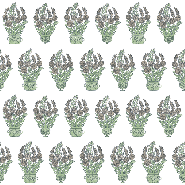 gaston y daniela - celorio wallpaper - verde - lcw1020.004.0