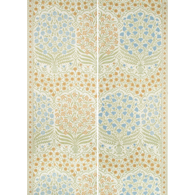 lee jofa - sameera paper - sapphire/gold - p2017100.540.0