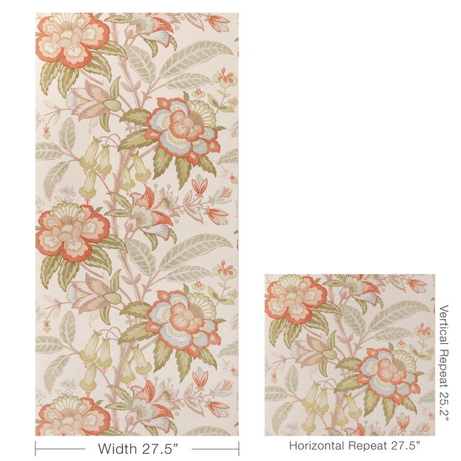 lee jofa - davenport paper - coral - p2018103.312.0