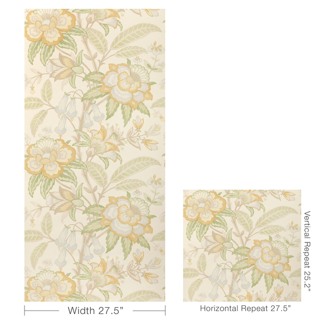lee jofa - davenport paper - golden - p2018103.423.0