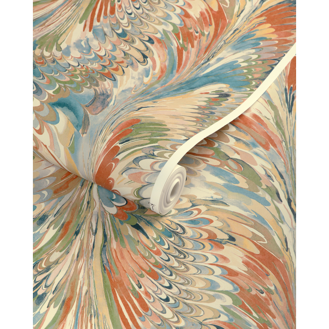 lee jofa - taplow paper - clay/blue - p2019103.312.0