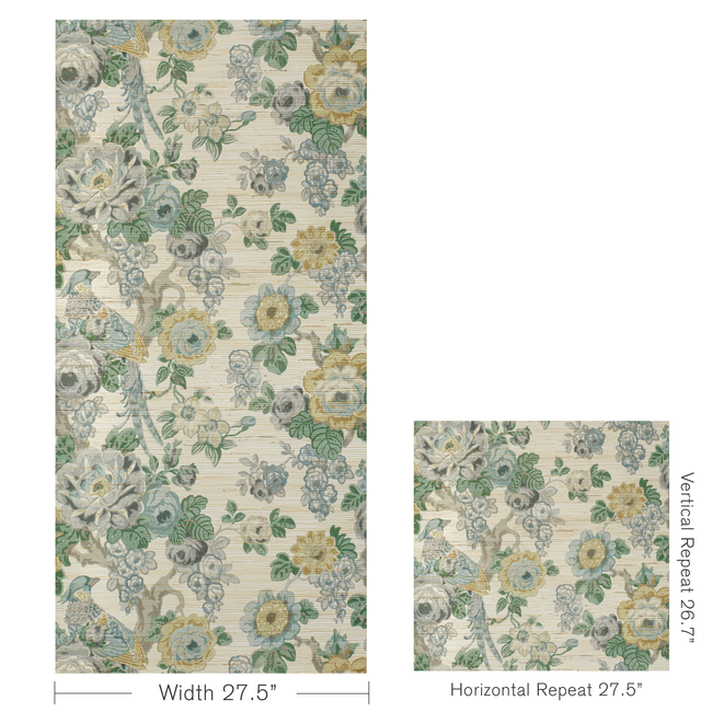 lee jofa - avondale paper - slate/aqua - p2020100.1311.0