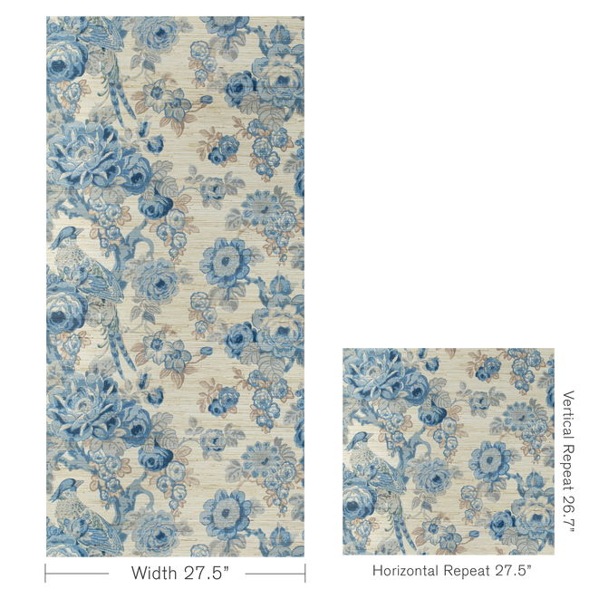 lee jofa - avondale paper - blue/slate - p2020100.515.0