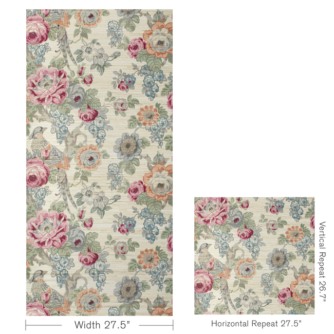 lee jofa - avondale paper - berry/slate - p2020100.9722.0