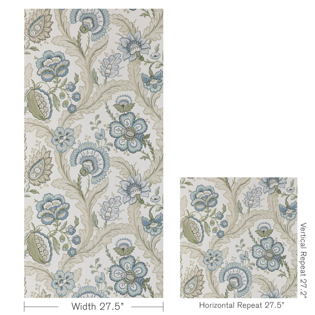 lee jofa - wimberly paper - aqua/sage - p2020101.1323.0