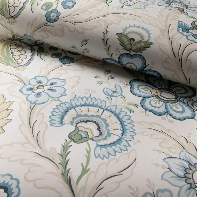 lee jofa - wimberly paper - blue/spring - p2020101.530.0