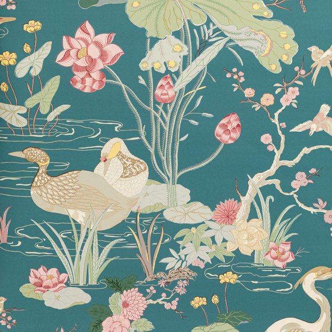 lee jofa - luzon paper - lagoon - p2020105.357.0