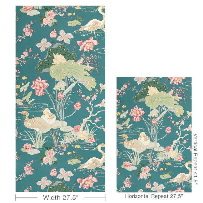 lee jofa - luzon paper - lagoon - p2020105.357.0