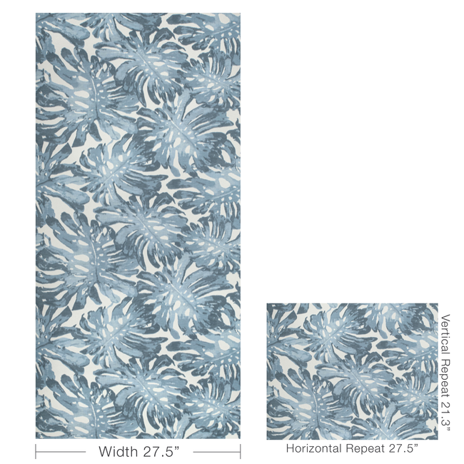 lee jofa - calapan paper - blue - p2020106.505.0