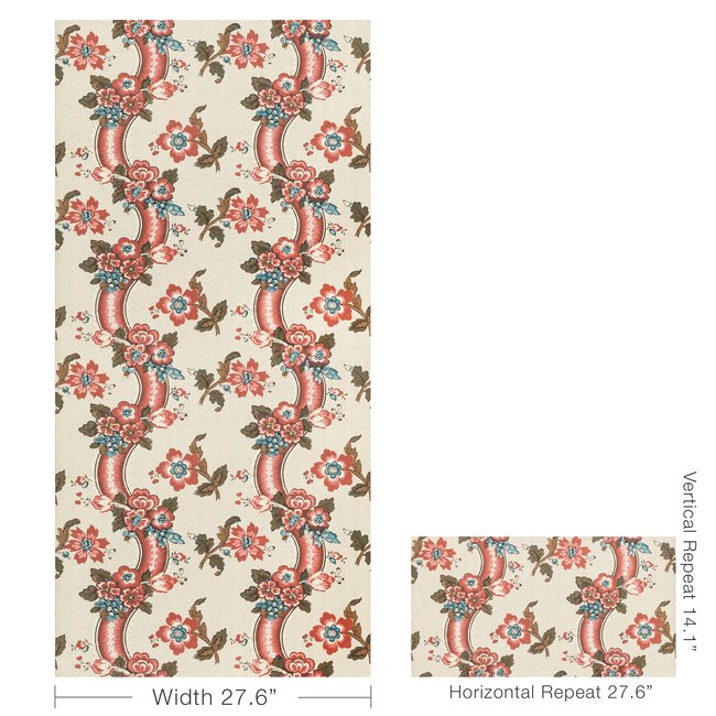 lee jofa - benday paper - red/blue - p2020111.195.0