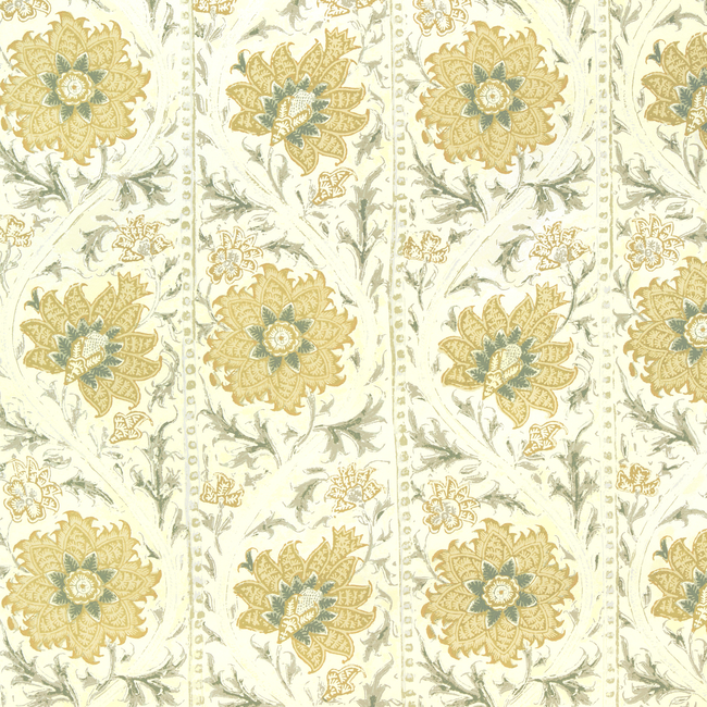 lee jofa - calico vine wallpaper - marigold - p2022102.411.0