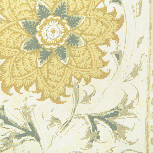 lee jofa - calico vine wallpaper - marigold - p2022102.411.0