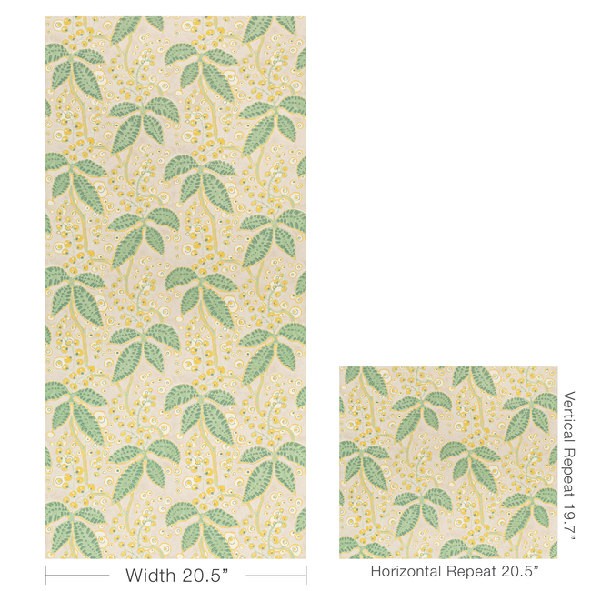 lee jofa - putnam paper - celery/yellow - p2022105.314.0