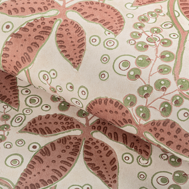 lee jofa - putnam paper - brick/green - p2022105.324.0