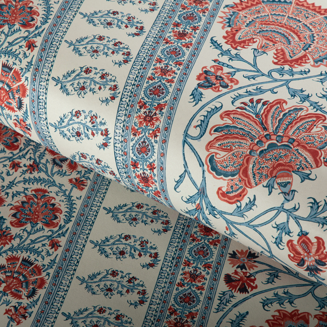 lee jofa - indiennes stripe wallpaper - berry - p2022111.195.0