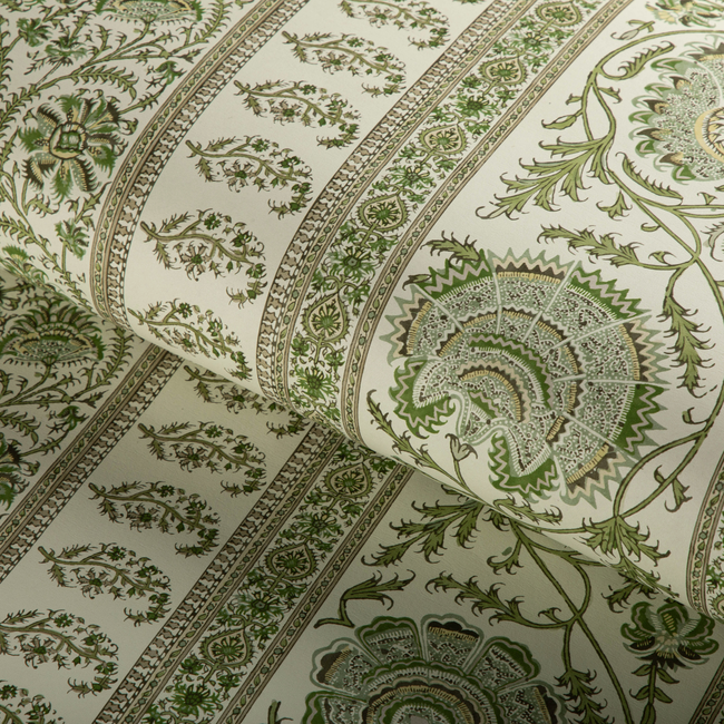 lee jofa - indiennes stripe wallpaper - ivy - p2022111.316.0