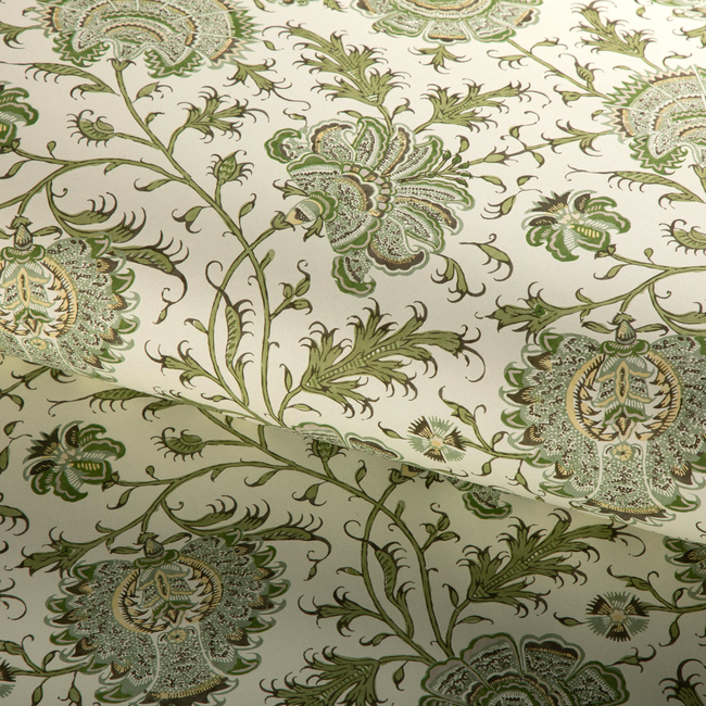 lee jofa - indiennes floral wallpaper - ivy - p2022112.316.0