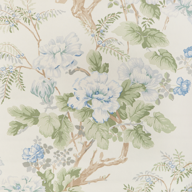 lee jofa - chinese peony wallpaper - blue - p2023118.153.0