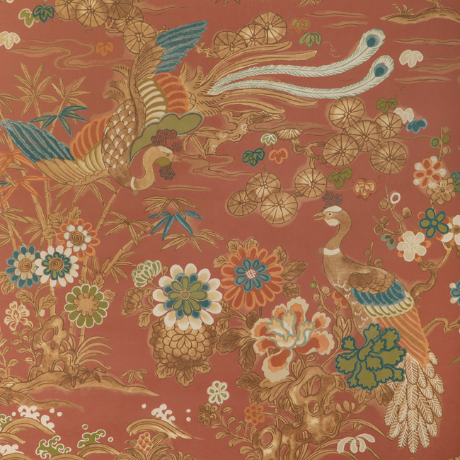 lee jofa - sakura paper - clay - p2023124.24.0