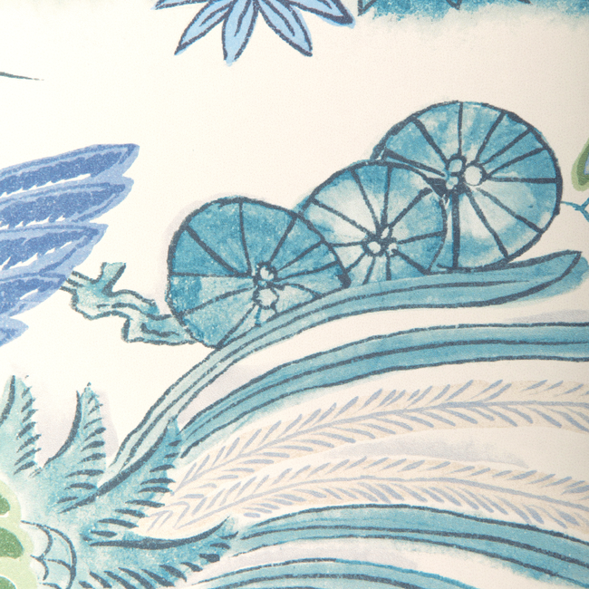 lee jofa - sakura paper - teal - p2023124.353.0