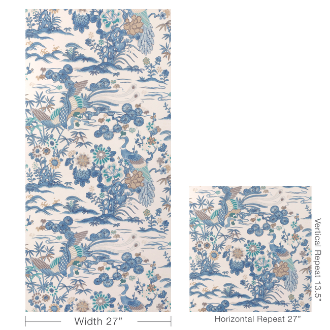 lee jofa - sakura paper - blue - p2023124.55.0