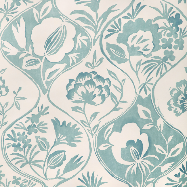 lee jofa - calathea paper - aqua - p2023126.13.0
