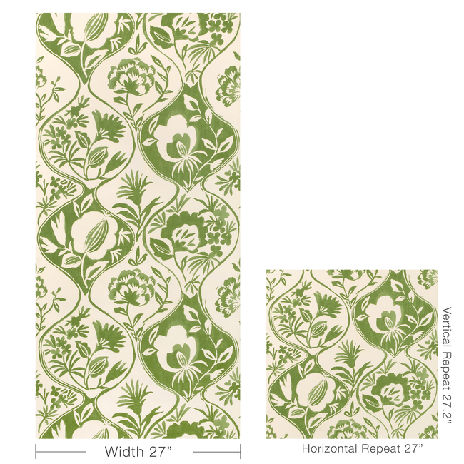 lee jofa - calathea paper - leaf - p2023126.30.0
