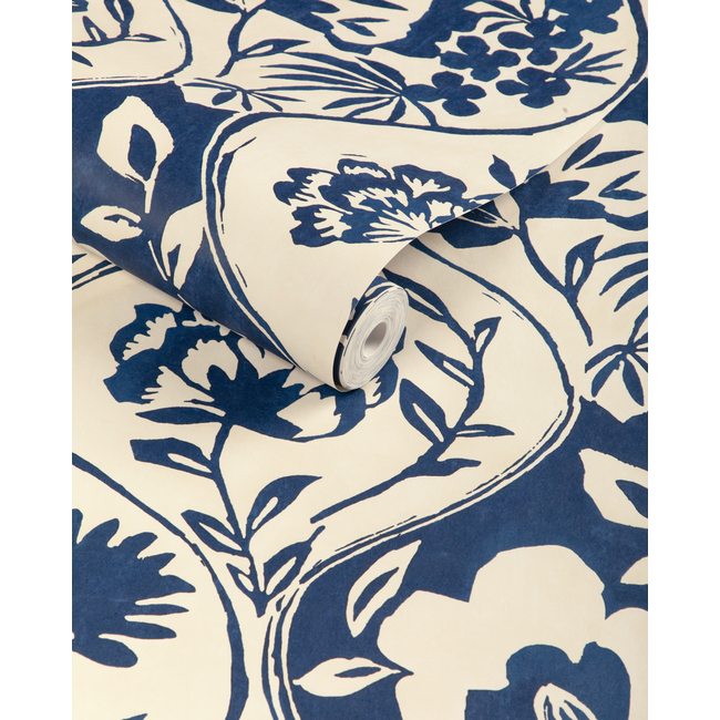 lee jofa - calathea paper - indigo - p2023126.50.0