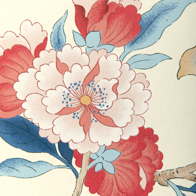 lee jofa - gardenia paper - blue/red - p2023128.195.0