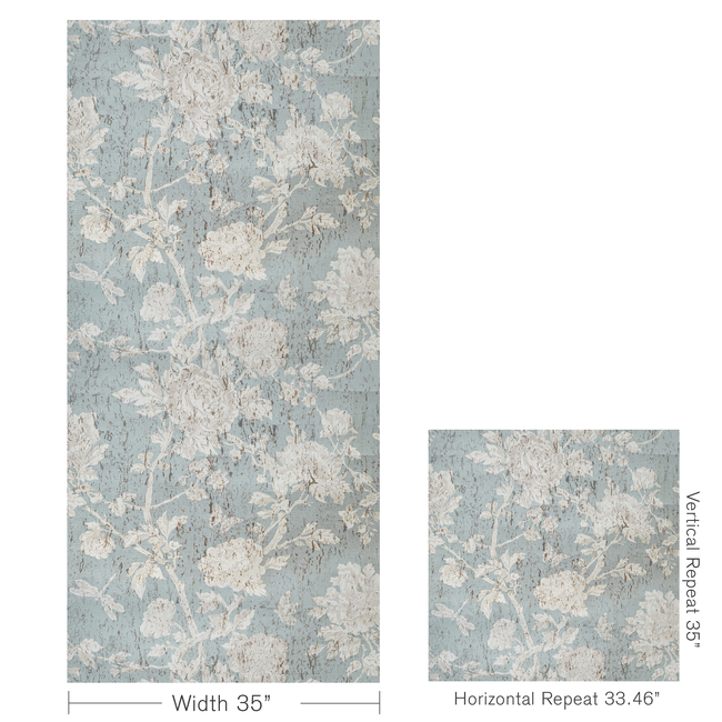 brunschwig & fils - les pivoines - mist - p8020109.13.0