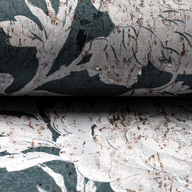 brunschwig & fils - les pivoines - teal - p8020109.35.0