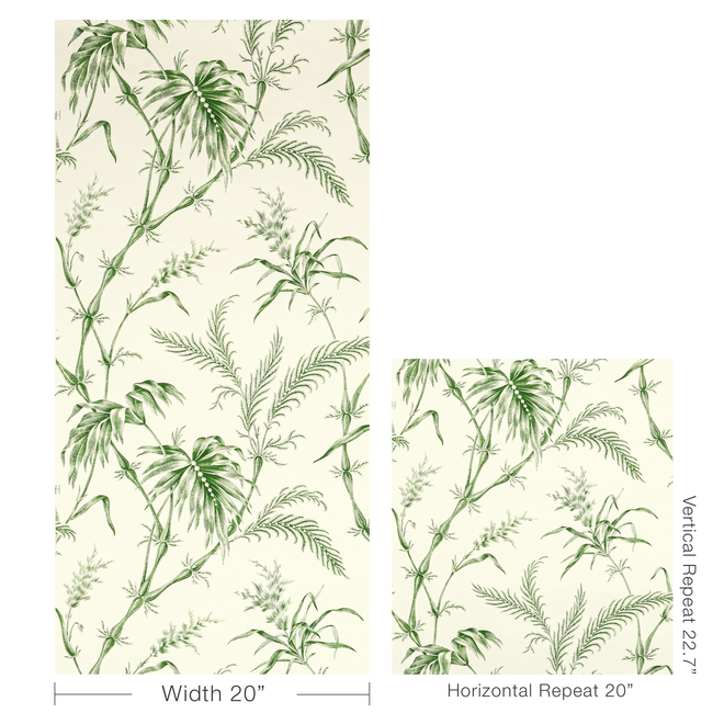 brunschwig & fils - lauziere - green - p8020113.3.0