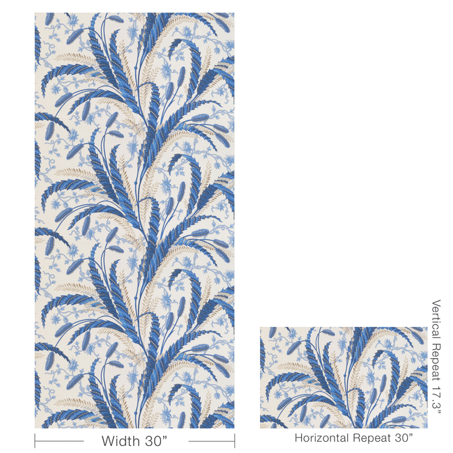 brunschwig & fils - vernay - blue - p8023101.5.0