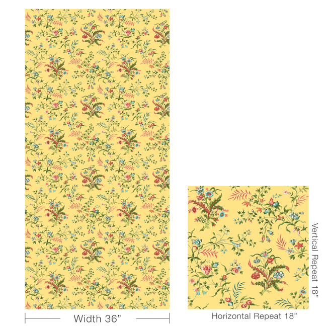 brunschwig & fils - chancay - sun/leaf - p8023105.430.0