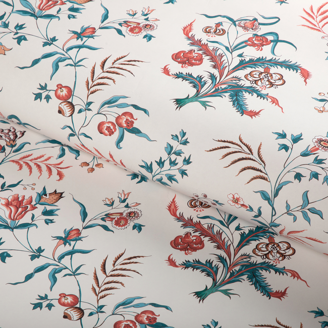 brunschwig & fils - chancay - teal/rose - p8023105.517.0