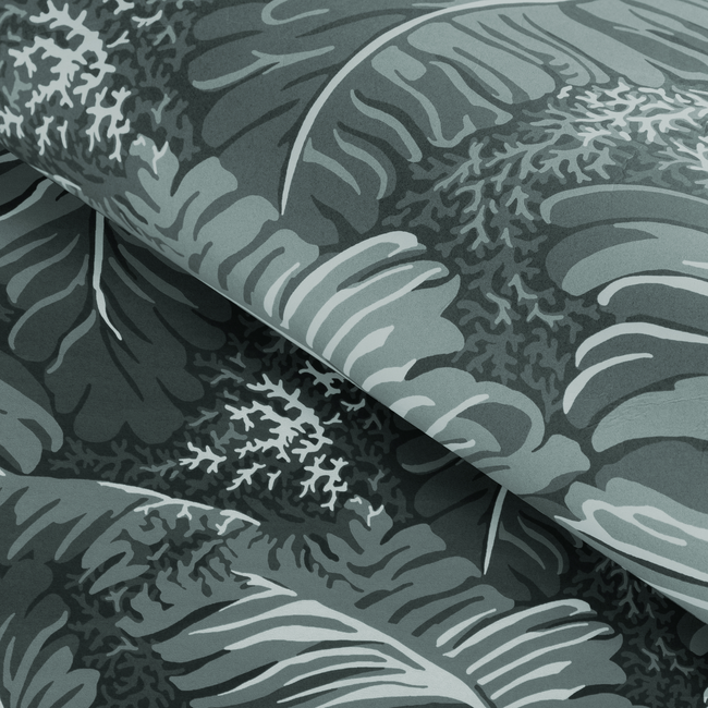 brunschwig & fils - feuilles de bananier - gris - p8023109.21.0