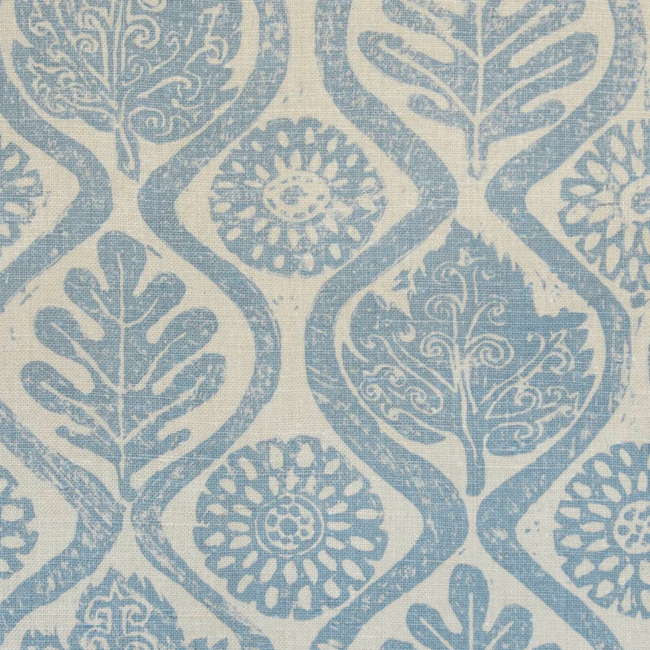 lee jofa - oakleaves - blue - pbfc-3502.15.0
