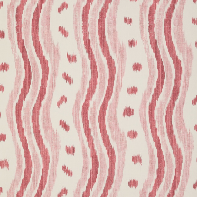 lee jofa - ikat stripe wallpaper - coral - pbfc-3531.917.0