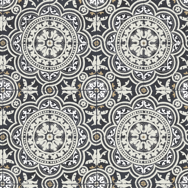 cole & son - piccadilly - black and white - 94/8045.cs.0