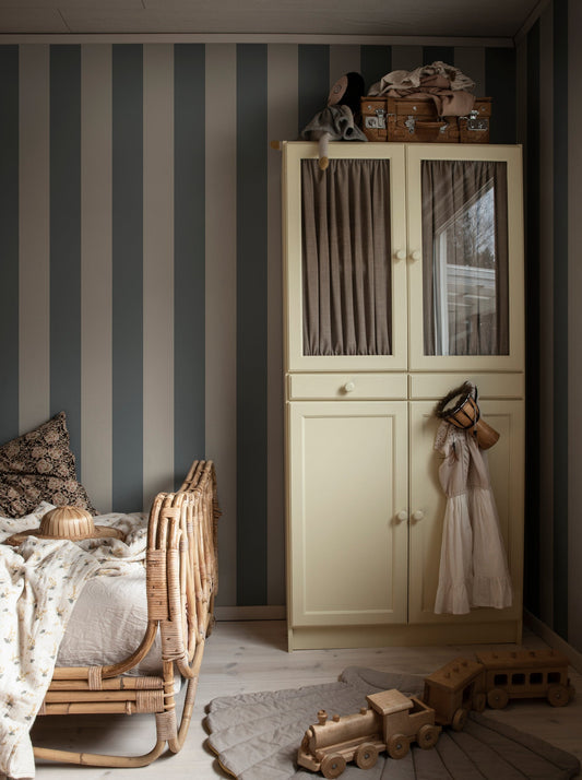 magnus indigo blue - s10105 - sandberg wallpaper