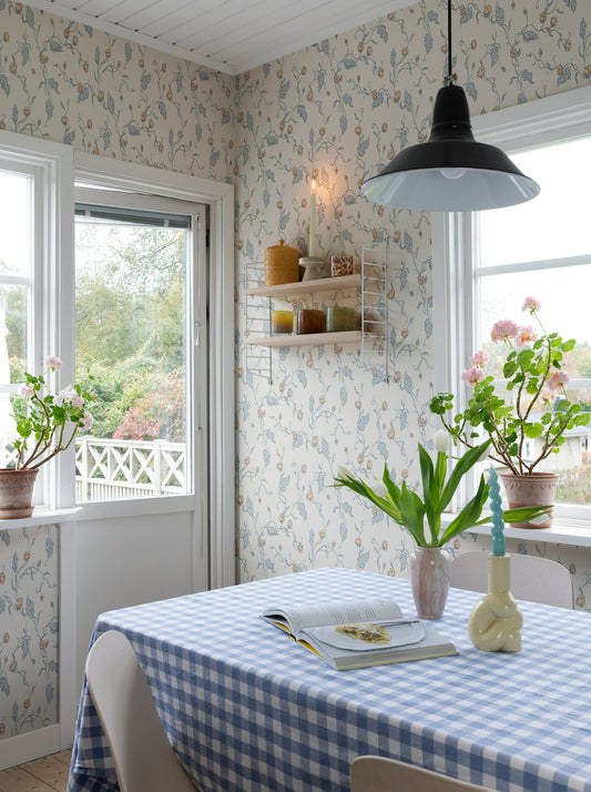 elmire soft blue - s10148 - sandberg wallpaper