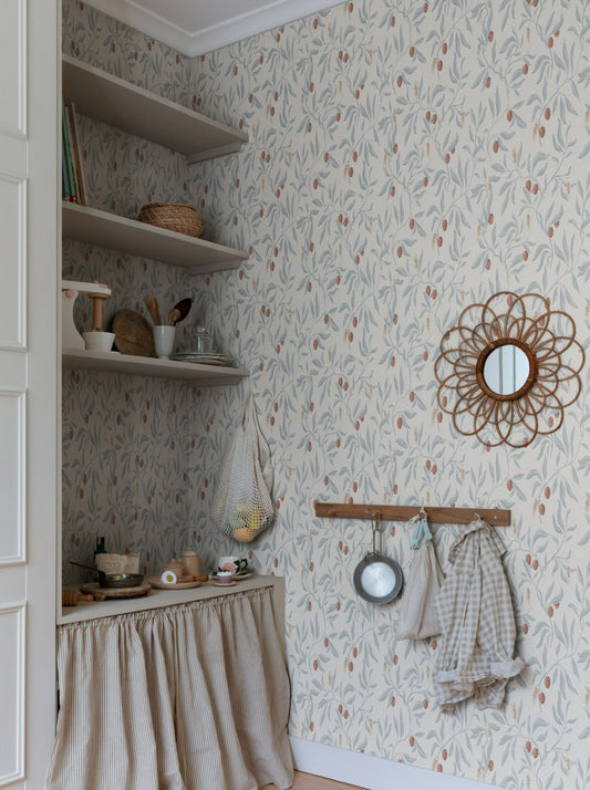 vinnie misty blue - s10192 - sandberg wallpaper