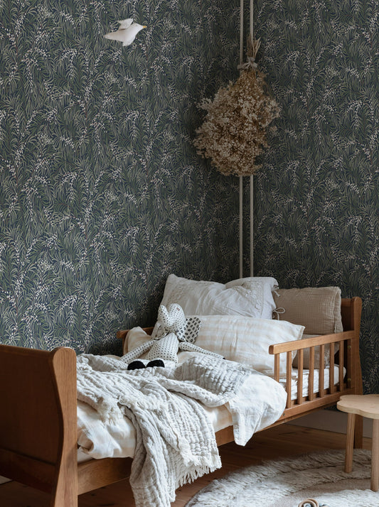 idun classic blue - s10208 - sandberg wallpaper